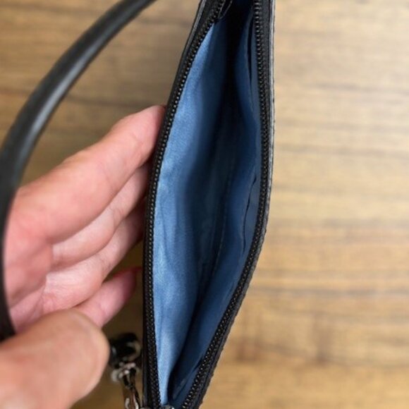 COACH Signature Canvas Wristlet Clutch - Picture 15 of 15